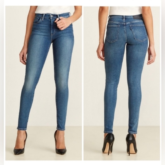 Levi's Made and Crafted 721 Skinny High Rise Jeans - Picture 1 of 4